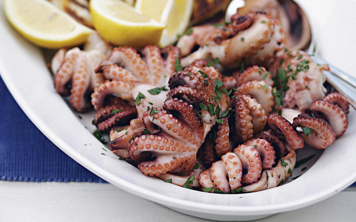 grilled octopus